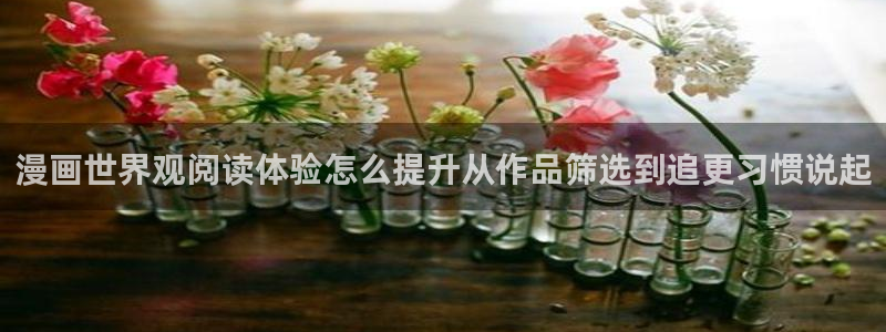 漫蛙漫画搞笑漫画：漫画世界观阅读体验怎么提升从作品筛选到追更习惯说起